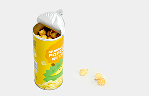 休閑零食使用紙罐包裝的優勢