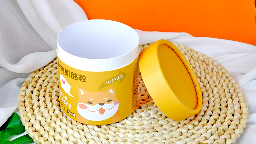 寵物零食紙罐包裝